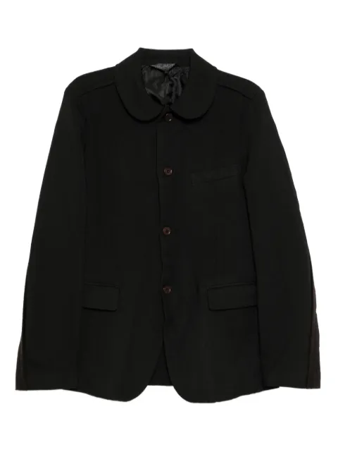 Black Comme Des Garçons single-breasted jacket
