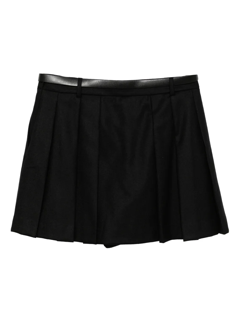  Juun.j Pleated Skout - Black 