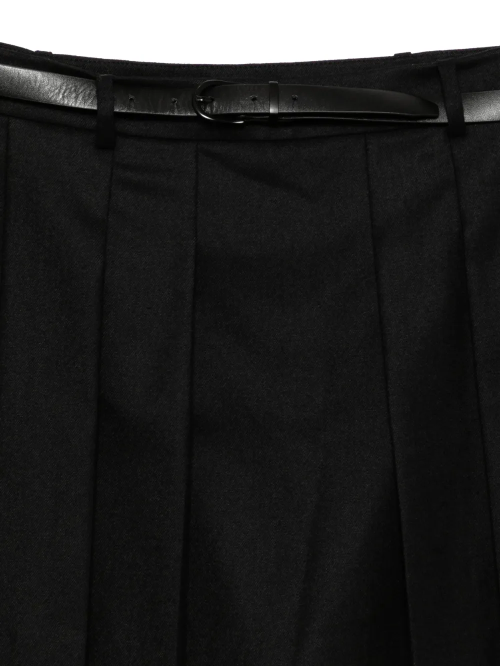  Juun.j Pleated Skout - Black 