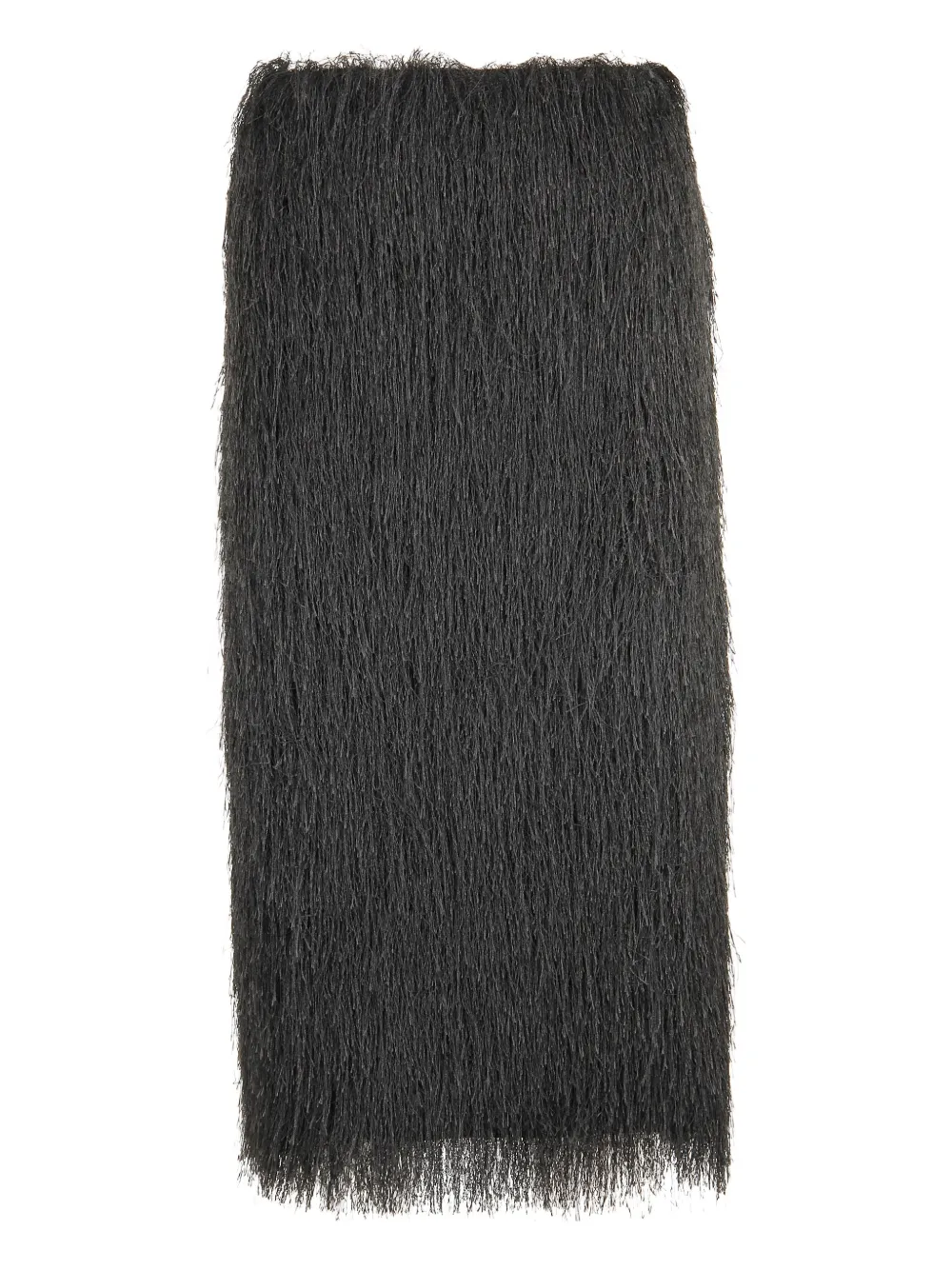 SOLOTRE falda con flecos | negro | Image 1