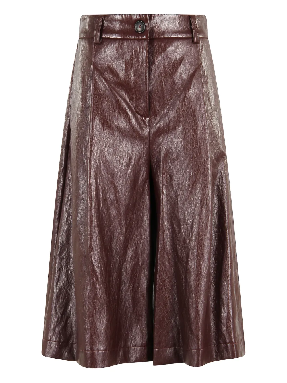 SOLOTRE button culottes | Red | Image 1