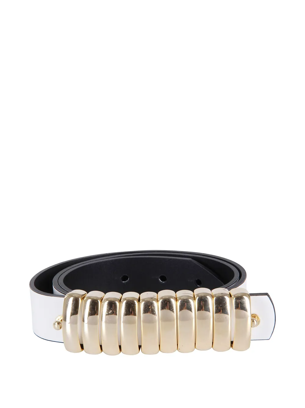 Bold Metallic-Detail Belt