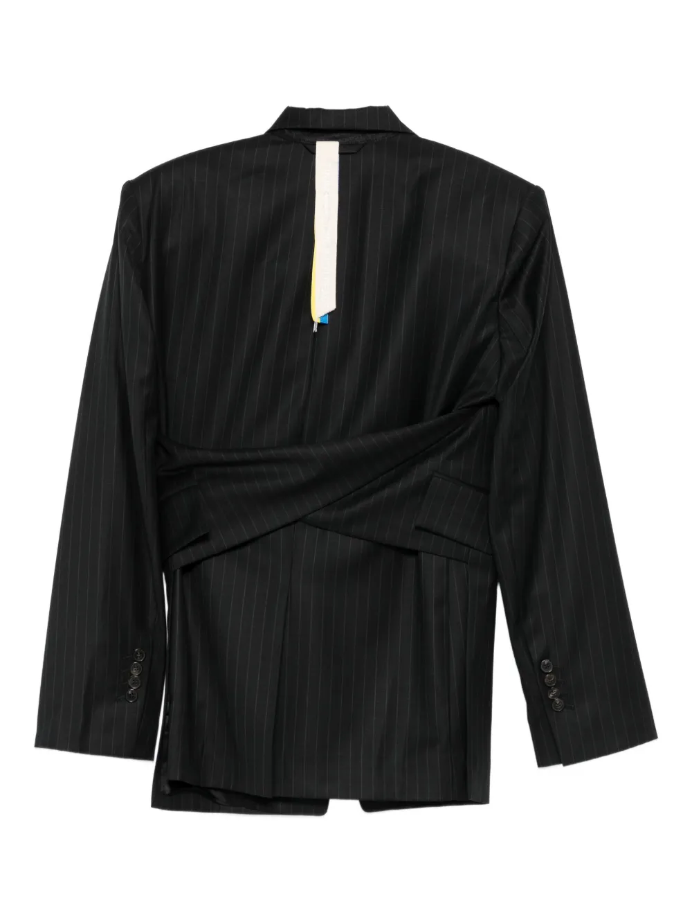 LITKOVSKA twist-detail pinstriped blazer | Blazers | Image 2