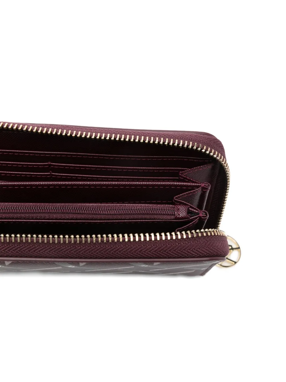 Armani Exchange Portemonnee met logoprint Rood