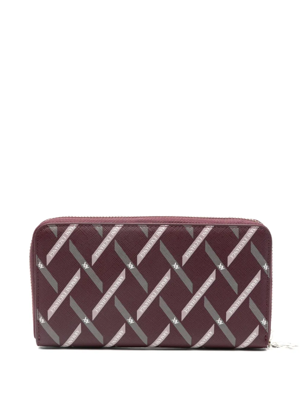 Armani Exchange Portemonnee met logoprint - Rood