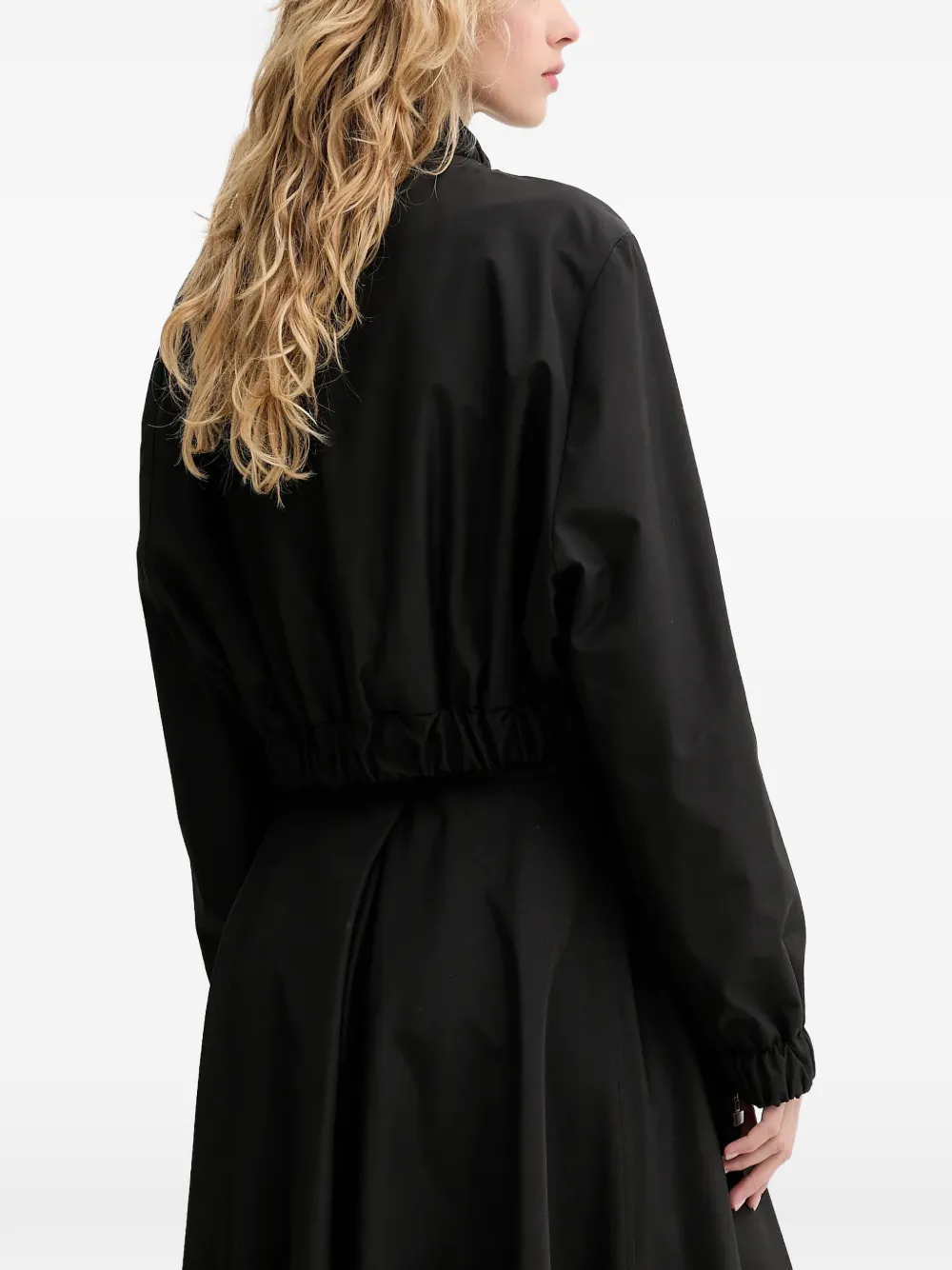  Mmc Studio Zip Bomber Jacket - Black 