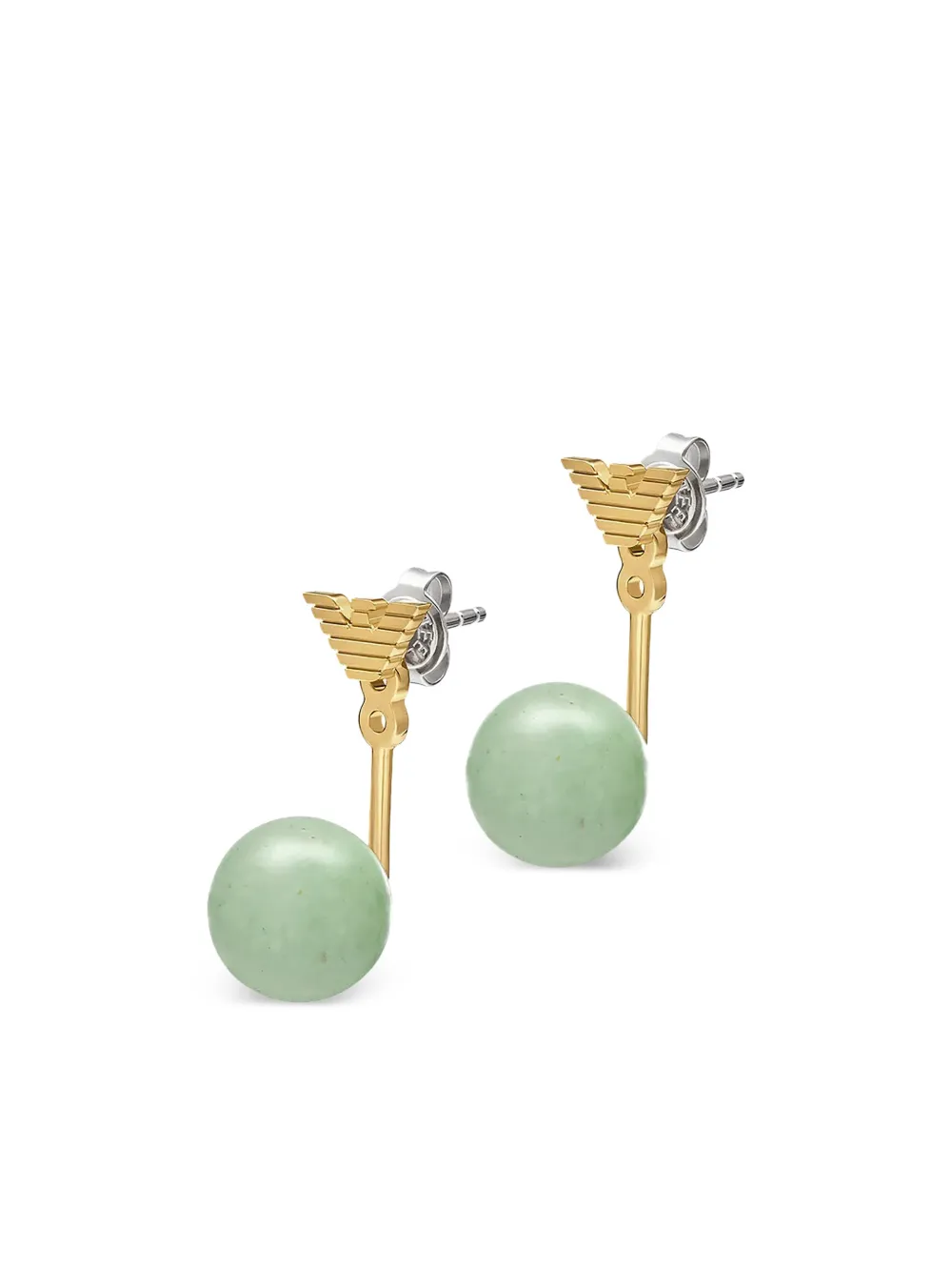 Emporio Armani Eagle drop earrings - Oro