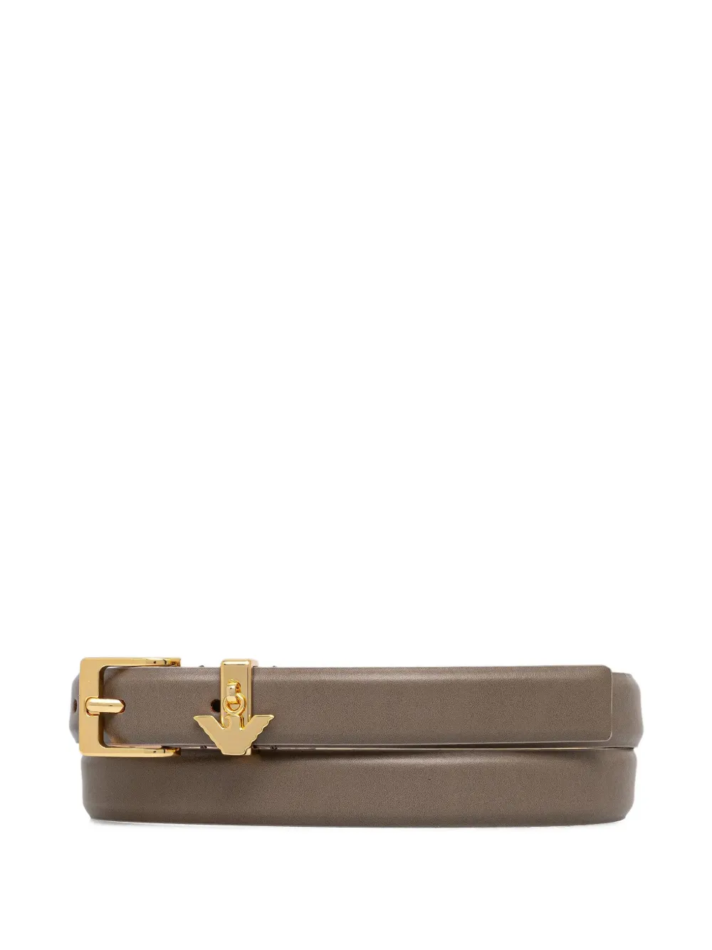 Emporio Armani Cintura con ciondolo - Grigio