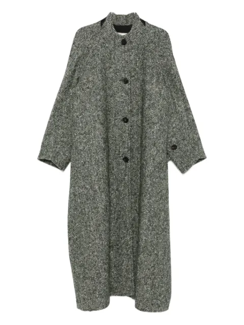 LITKOVSKA herringbone-pattern coat