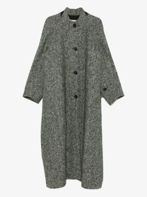 LITKOVSKA herringbone-pattern coat