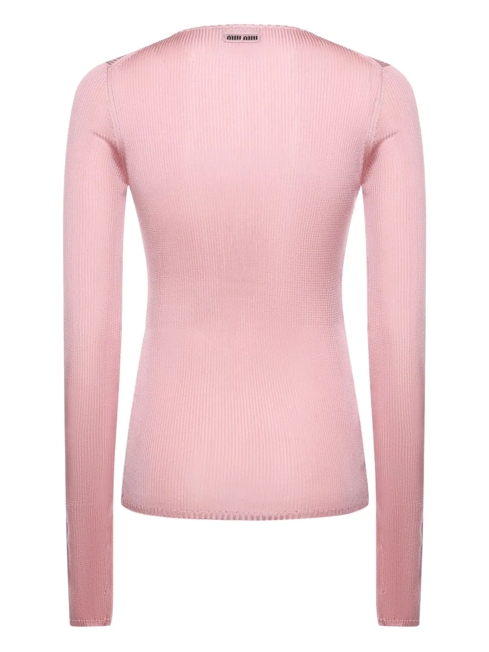 Miu Miu v-ringad ribbad topp | T-shirts & toppar | Image 2