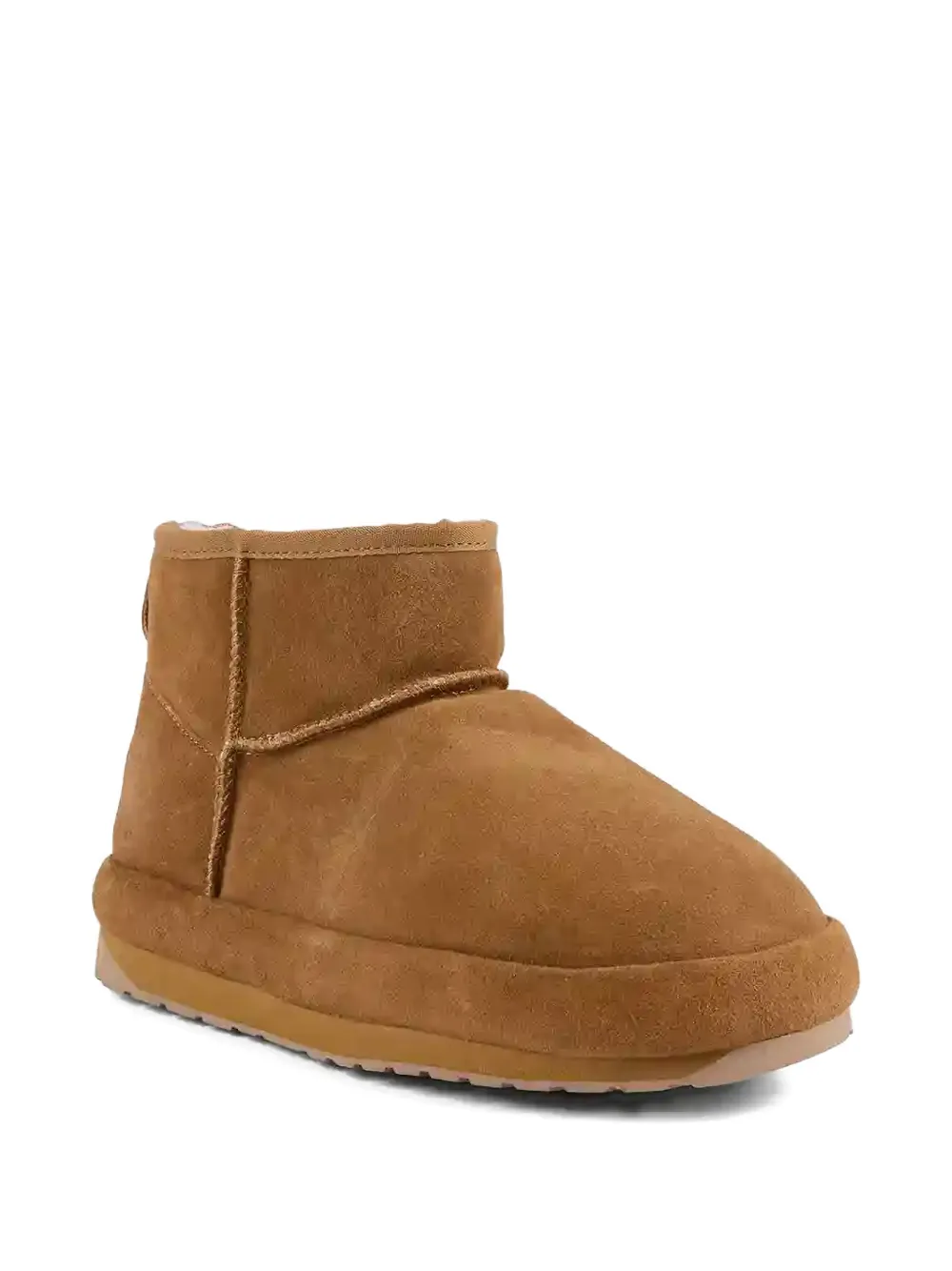  Emu Australia Suede Ankle Boots - Brown 