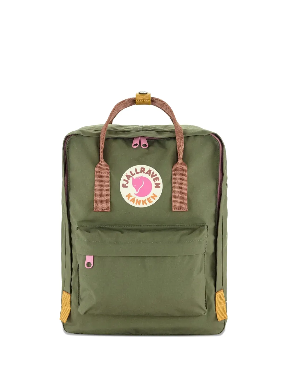 Fjällräven Kånken Koncept logo-patch backpack - Verde