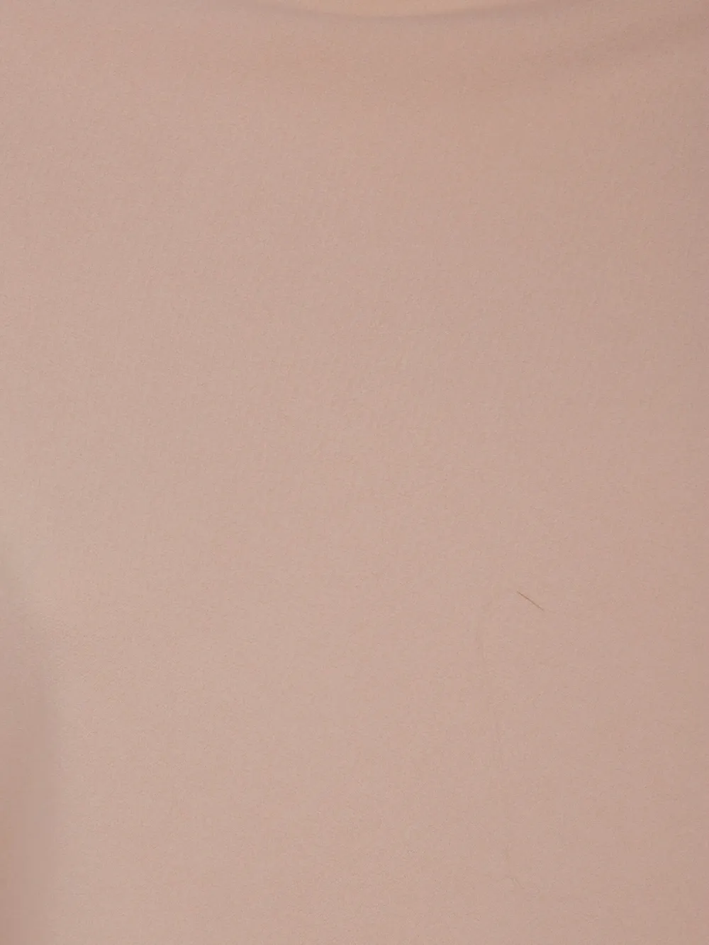 Alberta Ferretti Top met hoge hals en capemouwen Beige