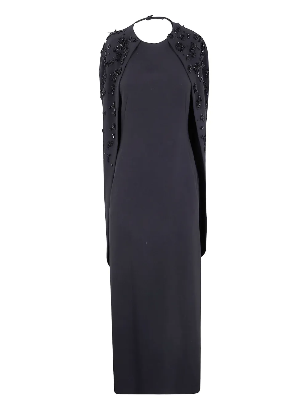 Alberta Ferretti bead-embroidery maxi dress | Black | Image 1