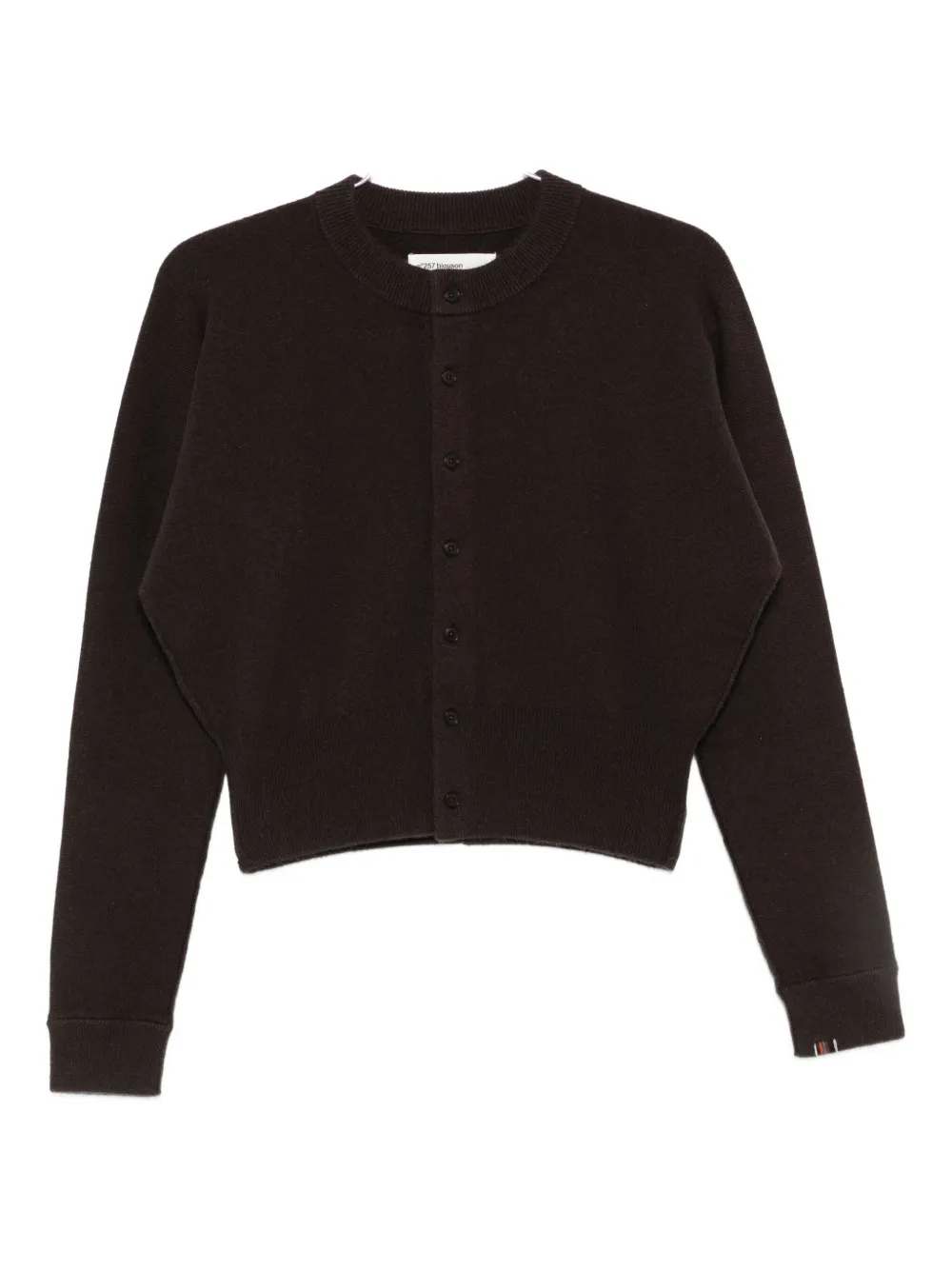 Extreme Cashmere Cashmere Blend Cardigan In Animal Print