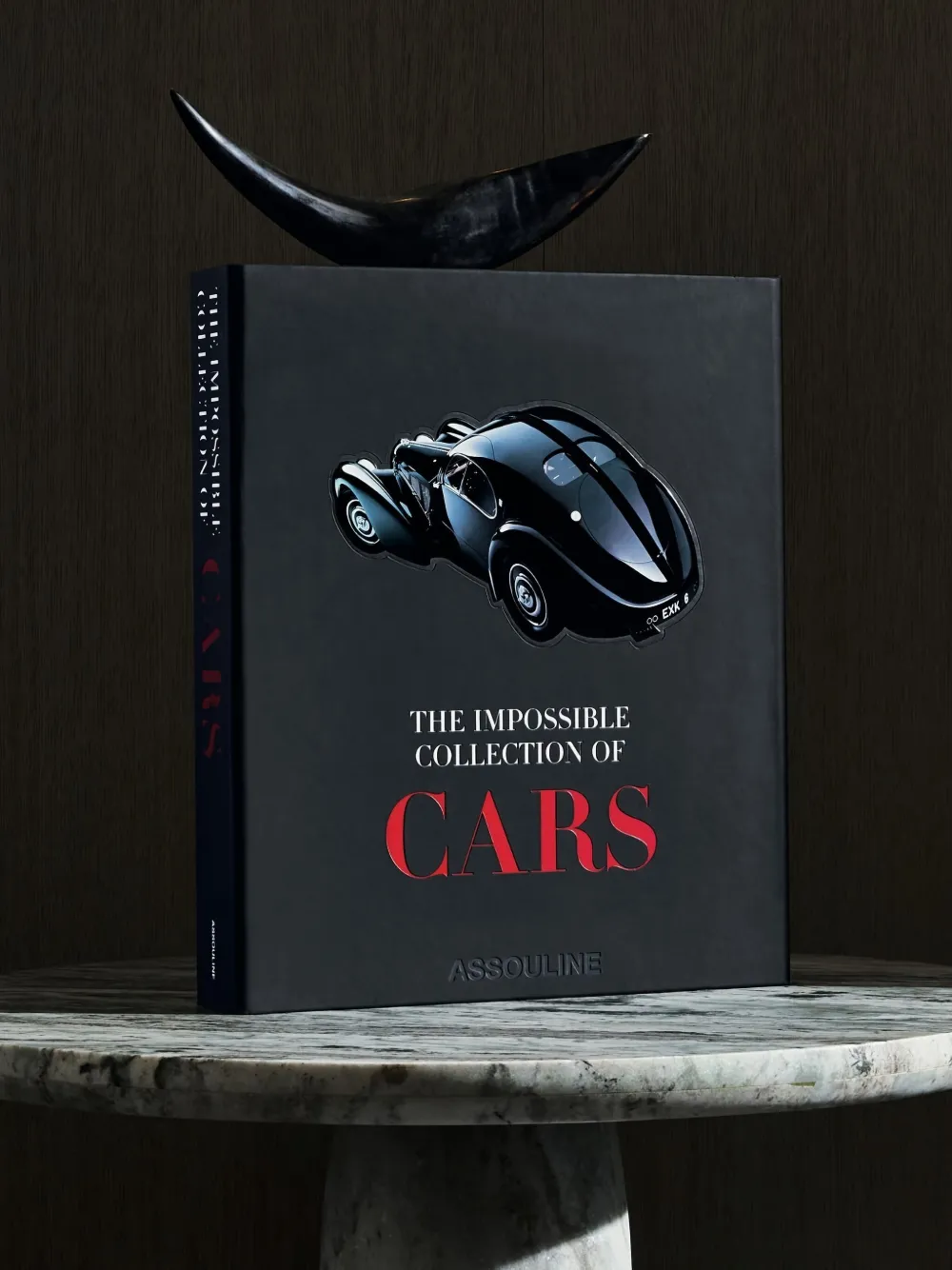Assouline The Impossible Collection Cars Book In Black