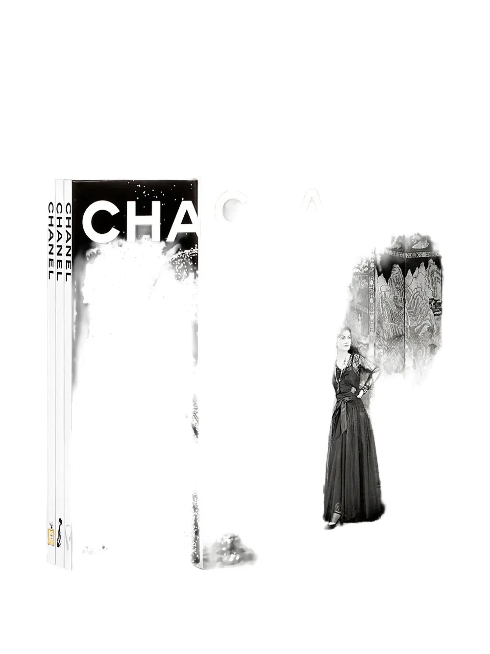 Assouline X Chanel Light Set Book In Black