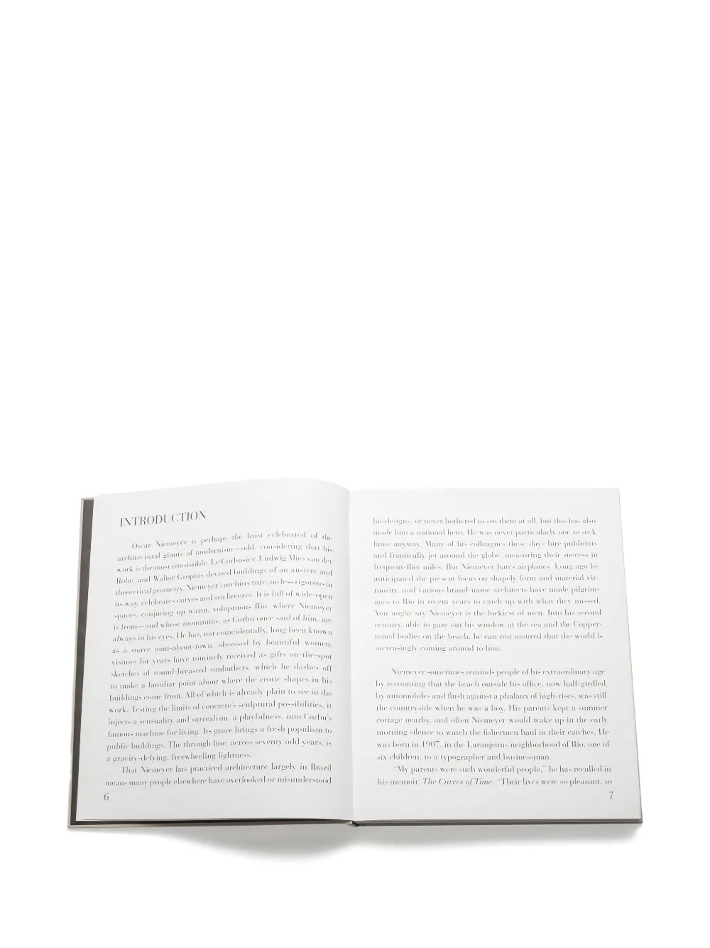 Assouline Oscar Niemeyer Book In Neutral