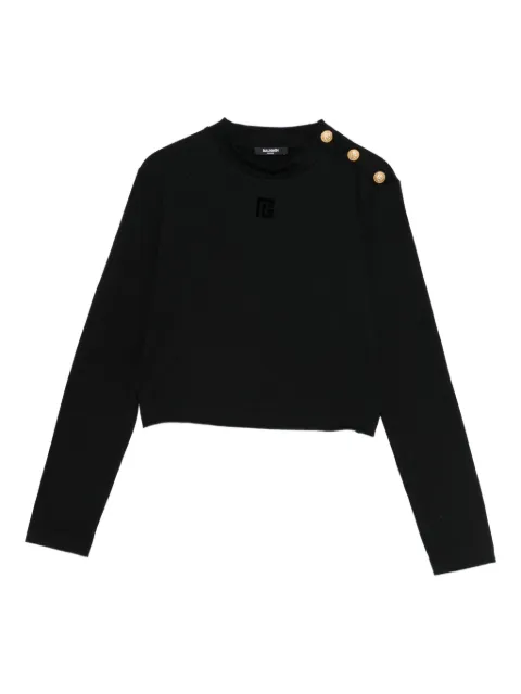 Balmain Kids button-detailing top