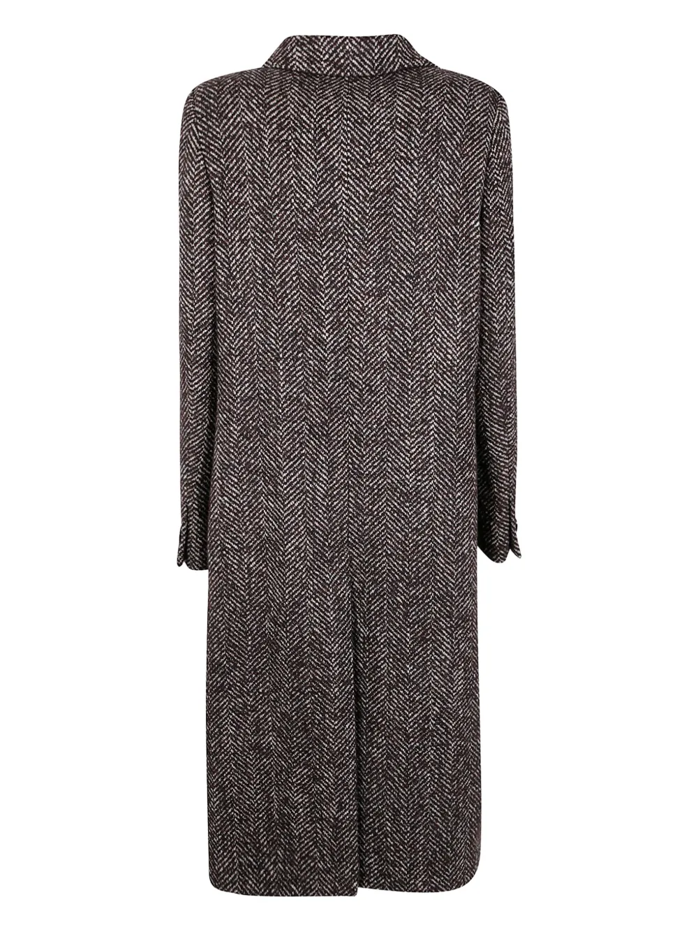 Tagliatore Amanda herringbone-pattern coat | Single Breasted Coats | Image 2