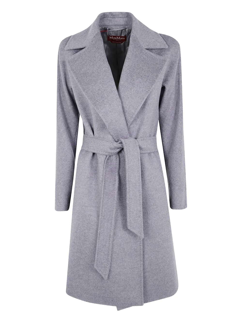Max Mara abrigo con moño | gris | Image 1