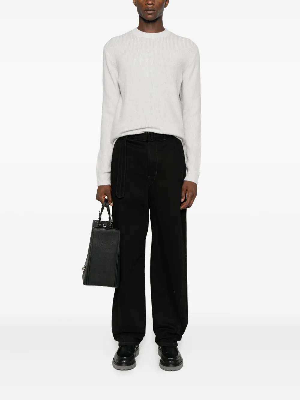 Antony Morato Trui met ronde hals - Wit