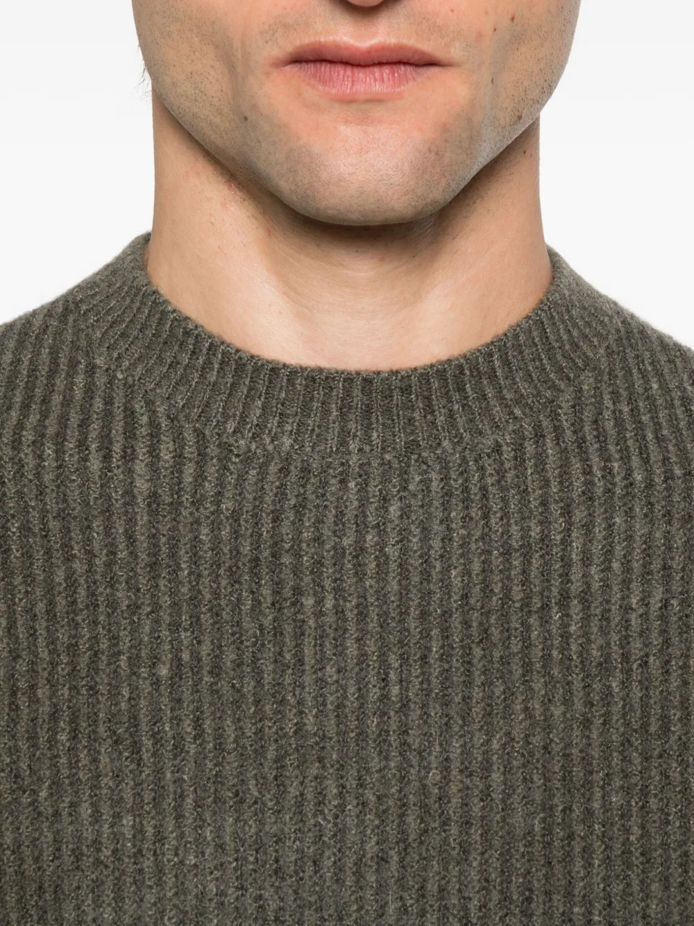 Antony Morato Geribbelde sweater Groen