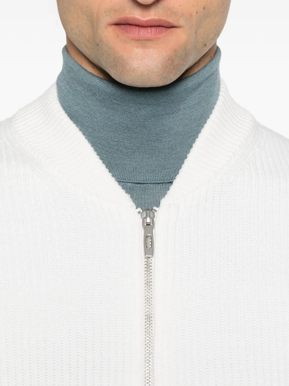 Antony Morato Geribbeld vest Wit