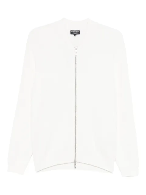 Antony Morato zip-up ribbed cardigan