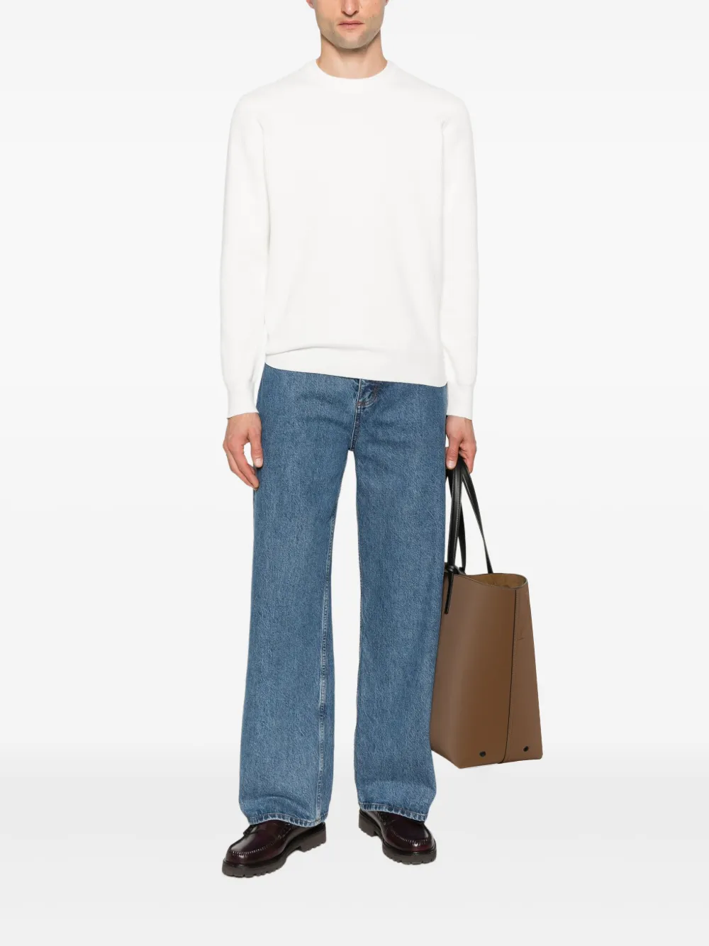 Antony Morato Sweater met ronde hals - Wit