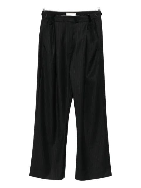 LITKOVSKA pinstripe straight-leg trousers