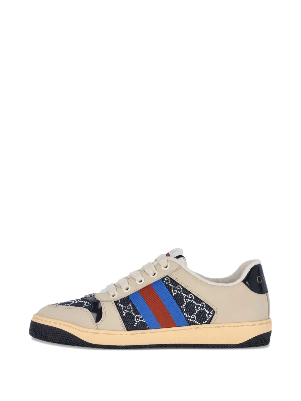 Gucci Screener sneakers met logopatroon Beige