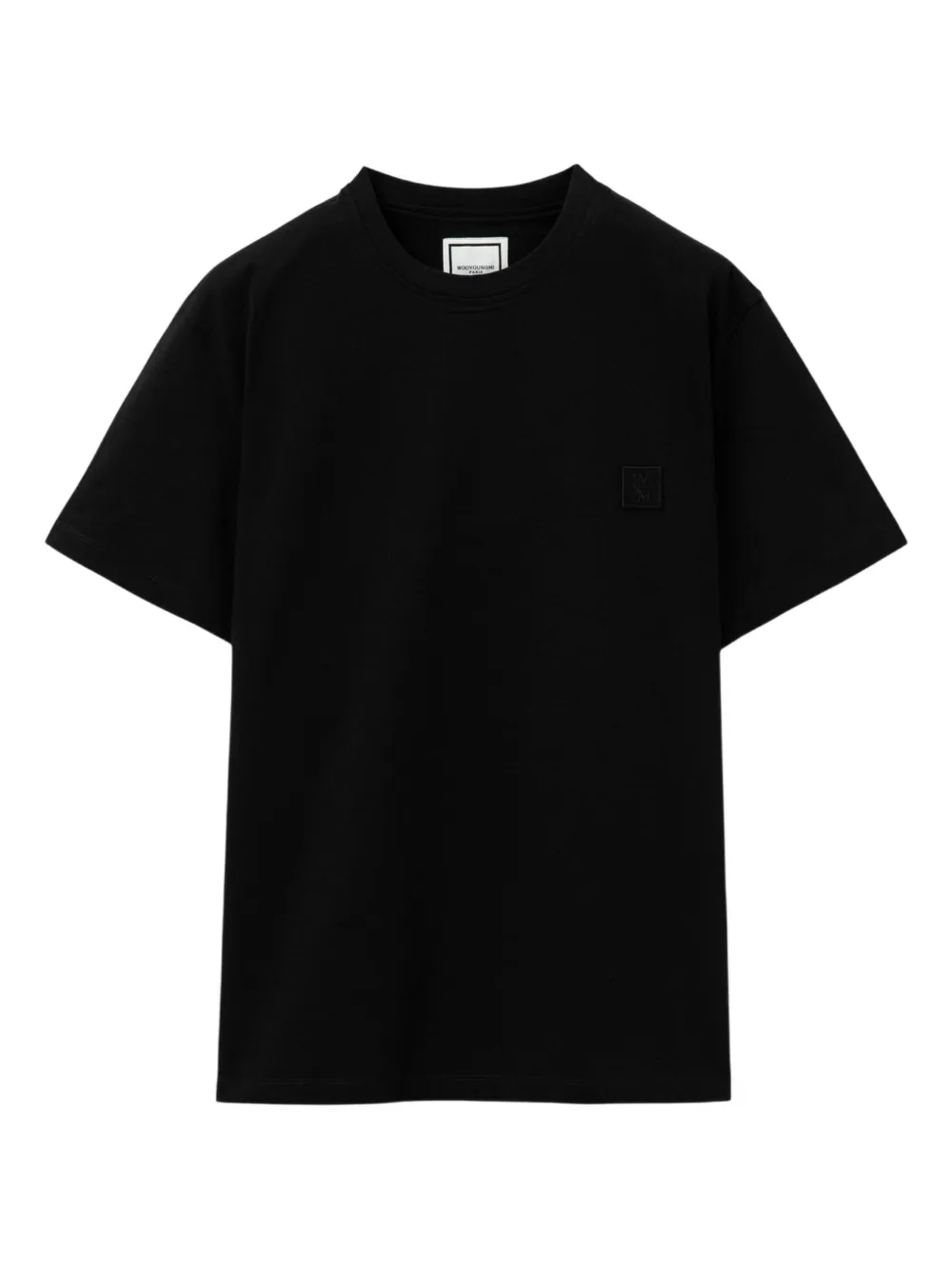 Wooyoungmi playera con logo estampado | negro | Image 1