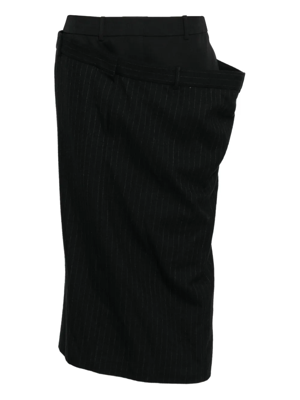 Juun.J Gonna a righe - Nero