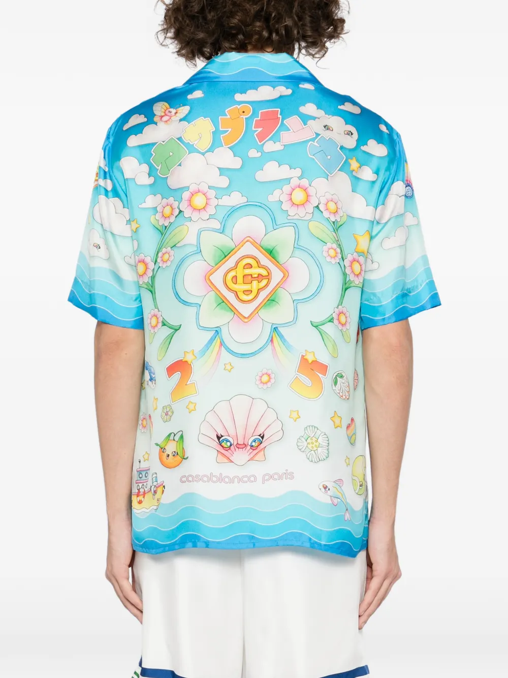 silk twill shirt