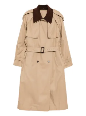 MM6 Maison Margiela シングルブレスト トレンチコート | ニュートラル