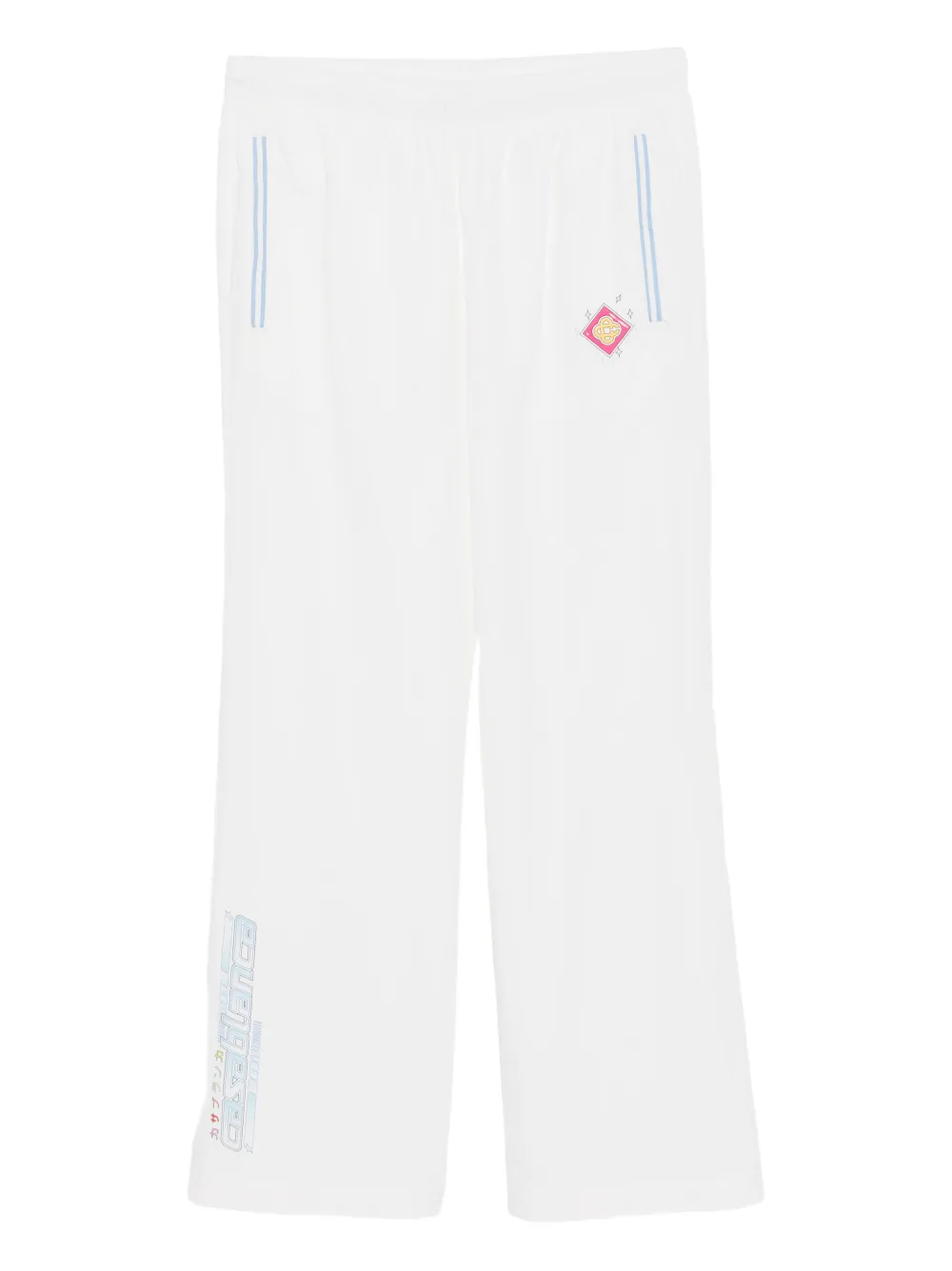 Casablanca Taffeta pants - Bianco