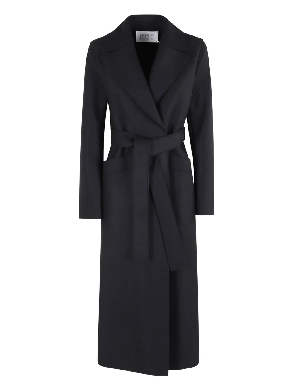 Harris Wharf London belted maxi coat | Blue | Image 1