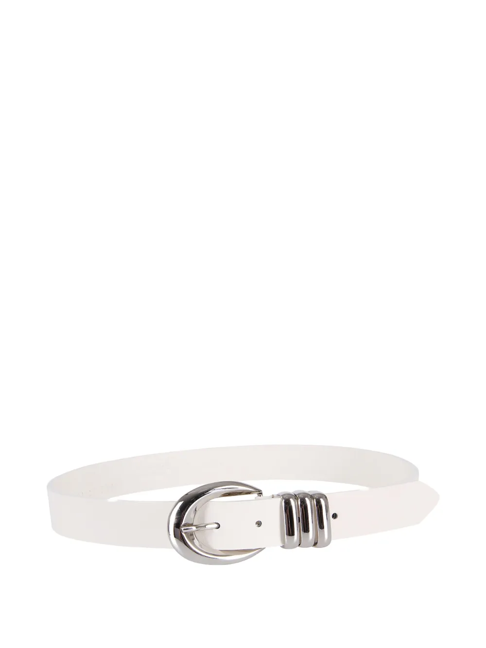 Federica Tosi Cintura Emily con fibbia - Bianco