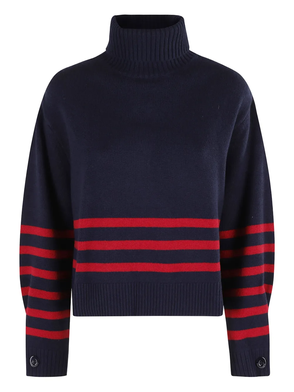 Semicouture Maglione Elisa a righe - Blu