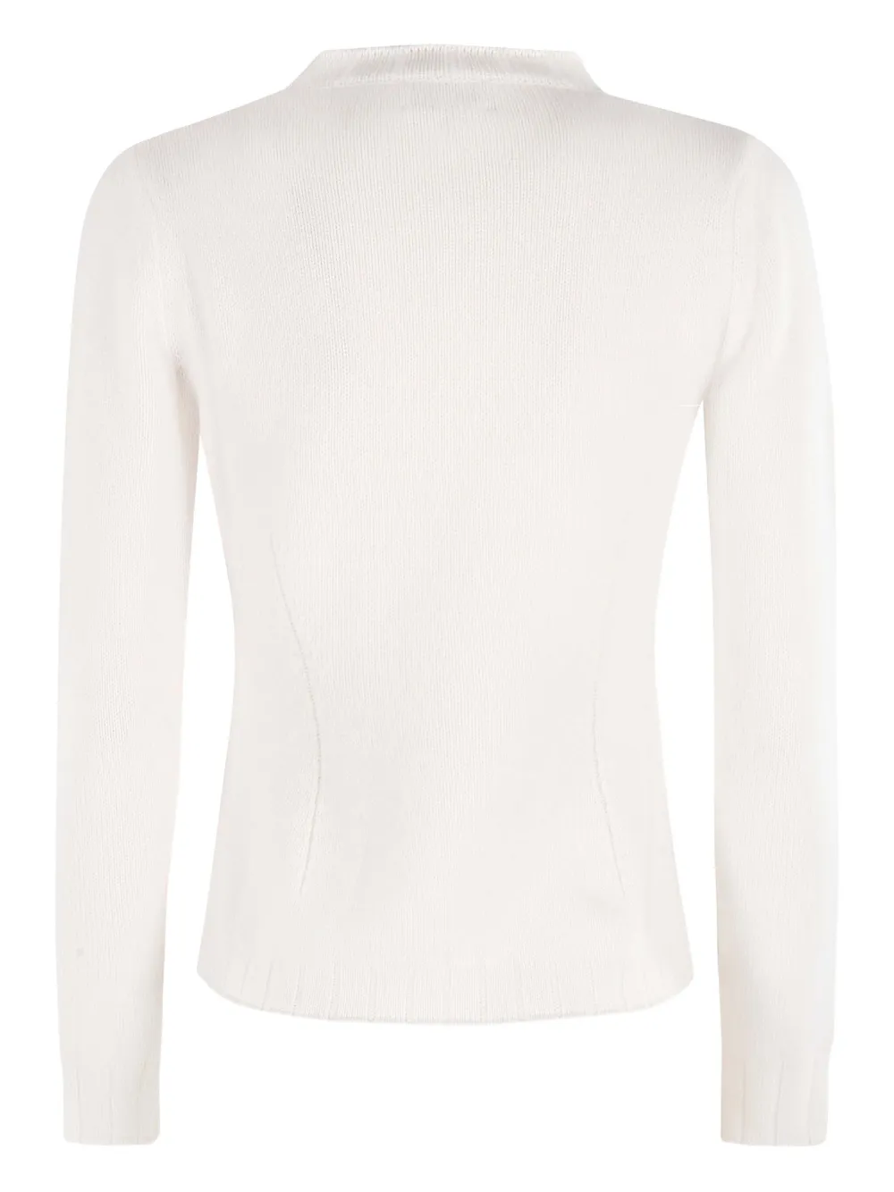 Malo Crew-neck Sweater In White