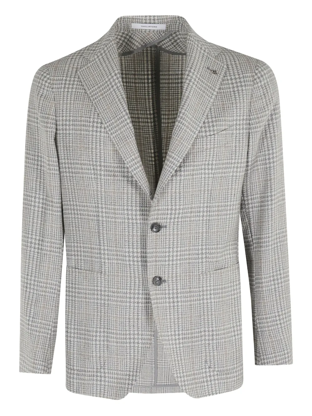Tagliatore galles notched-lapel blazer | Grey | Image 1