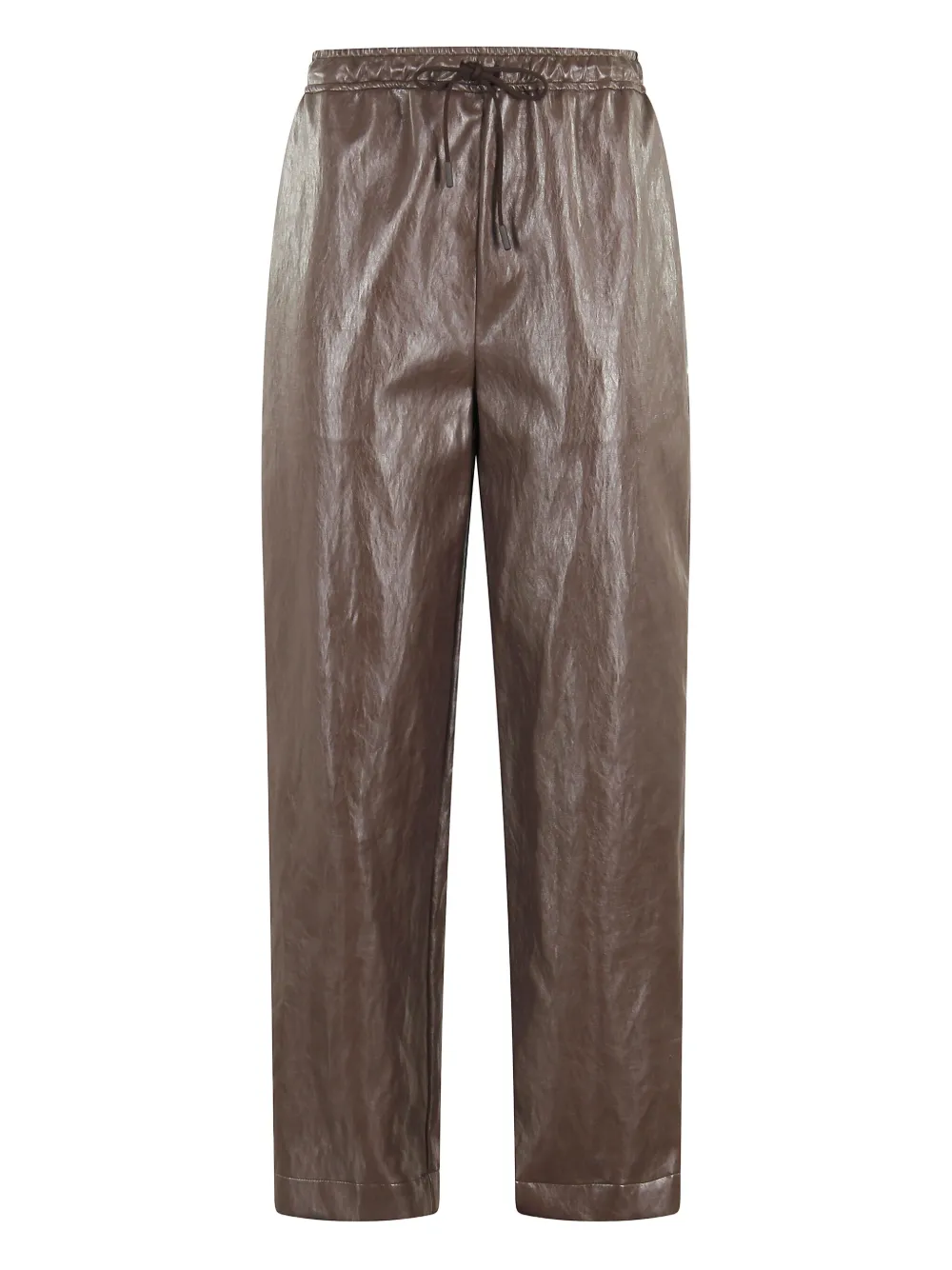 SOLOTRE drawstring trousers | Brown | Image 1