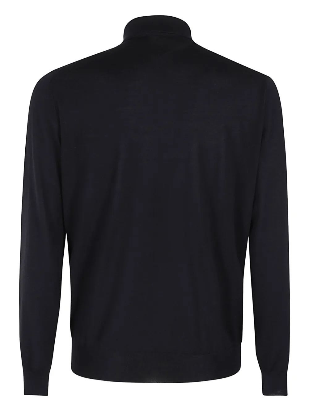 Filippo De Laurentiis long-sleeve polo shirt - Blauw