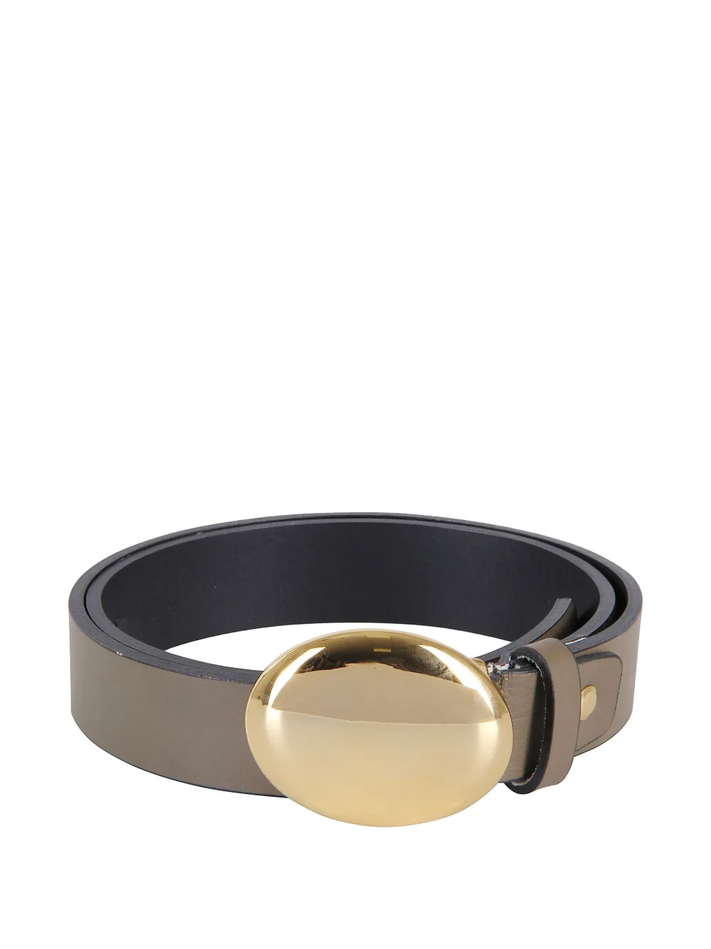  Federica Tosi Oval-buckle Belt - Green 