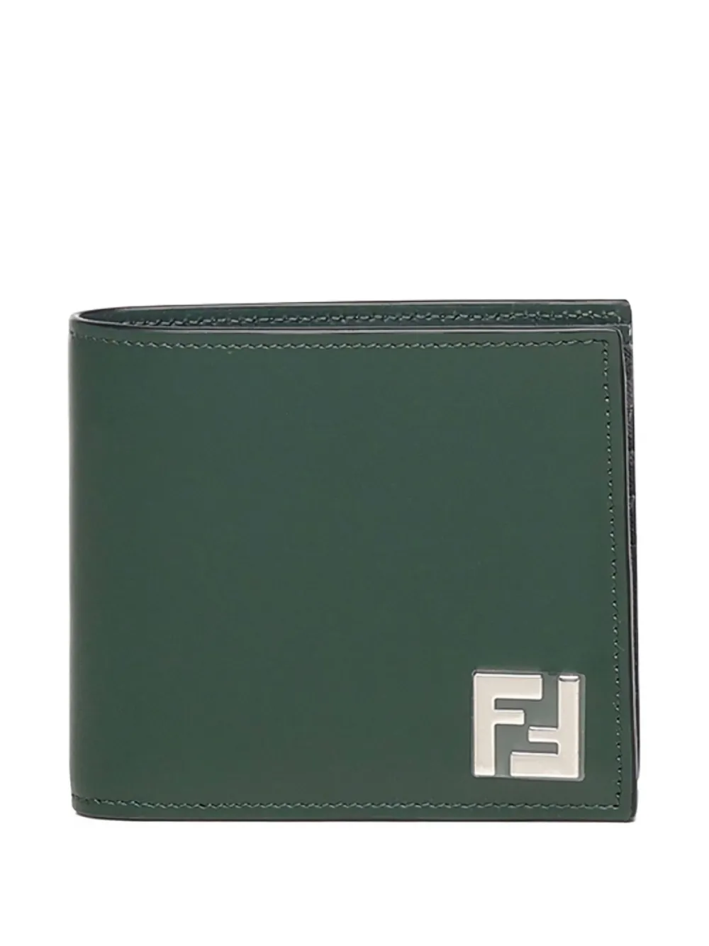 FENDI FF squared bifold wallet | Green | Image 1