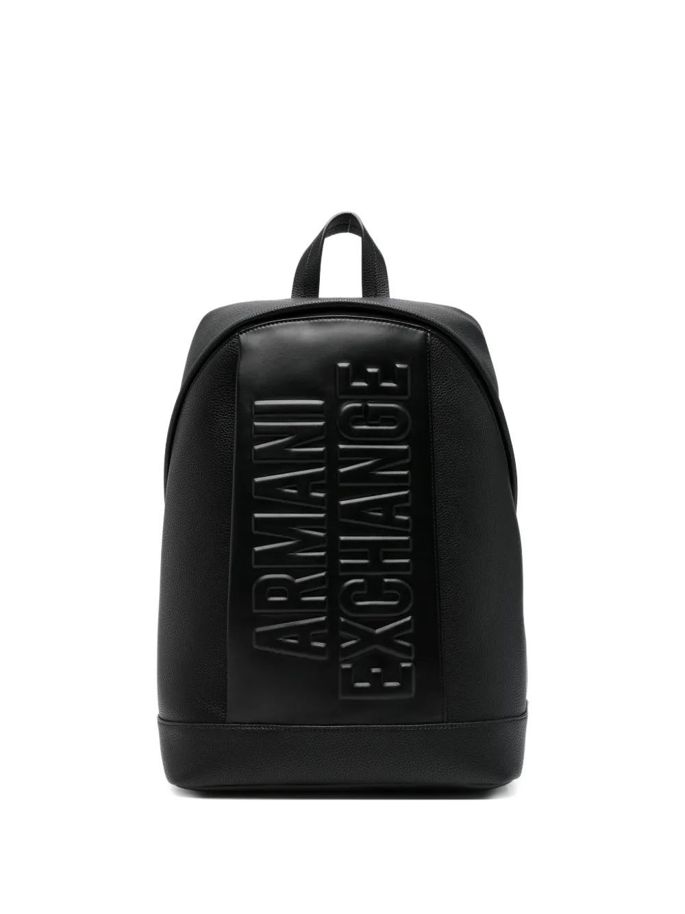 Armani Exchange mochila con logo en relieve | negro | Image 1