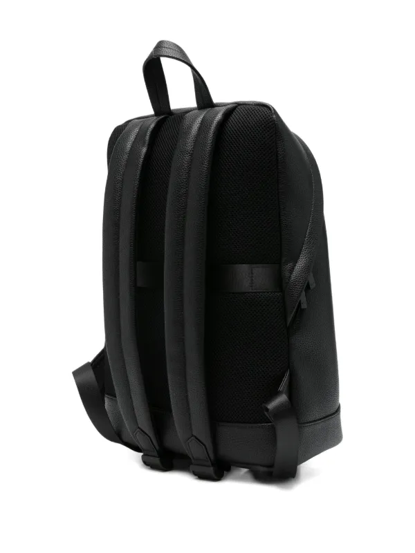 Armani Exchange ロゴエンボス バックパック | ブラック | FARFETCH JP