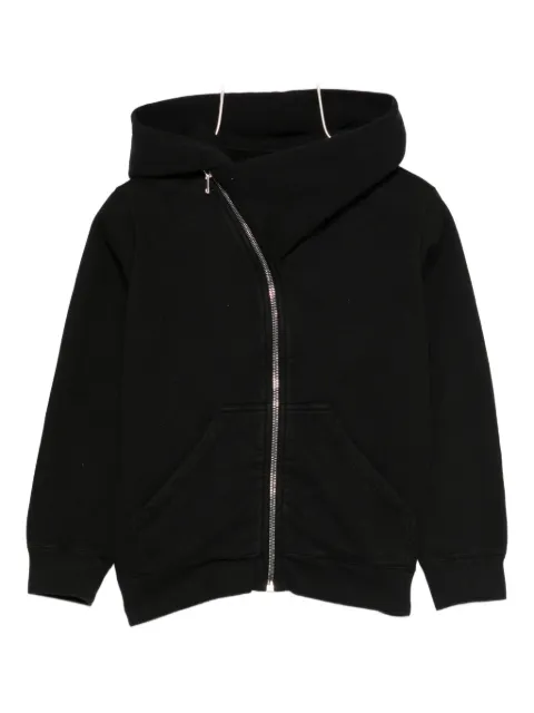 Rick Owens Kids off-centre hoodie 